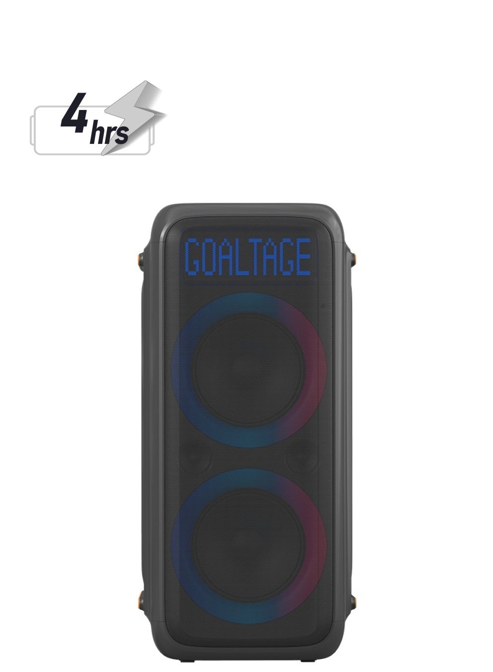 Compare PartyPulse Party Speaker including Remote Control and Wireless Microphone with HighPower Wireless Bluetooth Connection at KSA Price