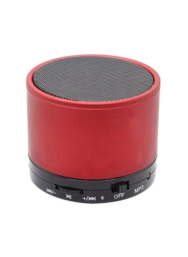 Mini Wireless Multimedia Speaker Red