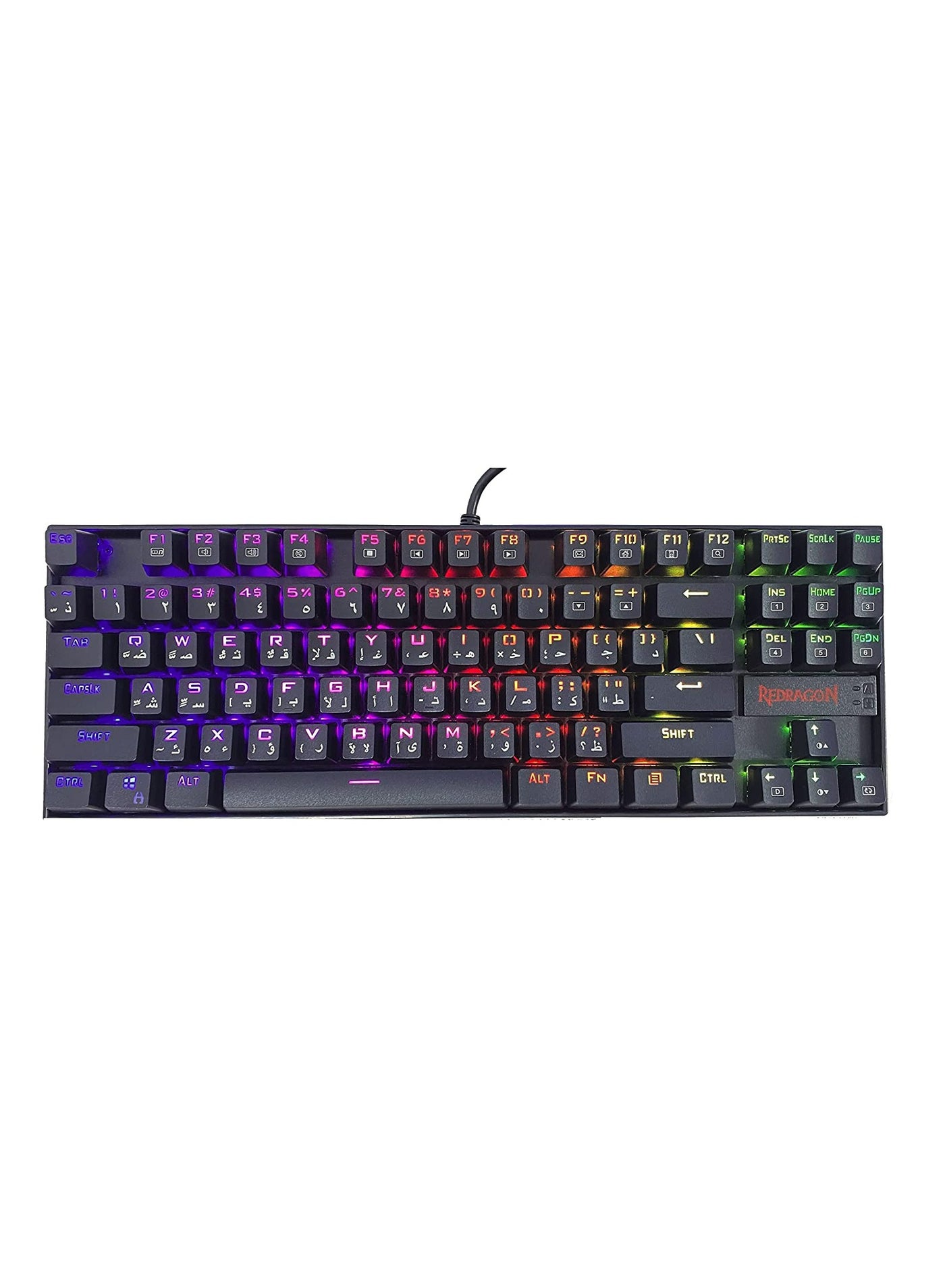 Redragon KUMARA K552-RGB Arabic & English Tenkeyless…