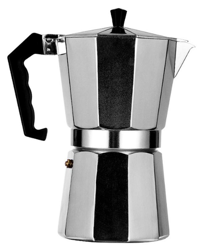 Compare Stovetop Espresso Maker, Aluminum 3cup Premium Moka Pot for Classic Espresso, Manual Italian Coffee Maker for Home and Camping, Easy to Operate and Quick Cleanup at KSA Price