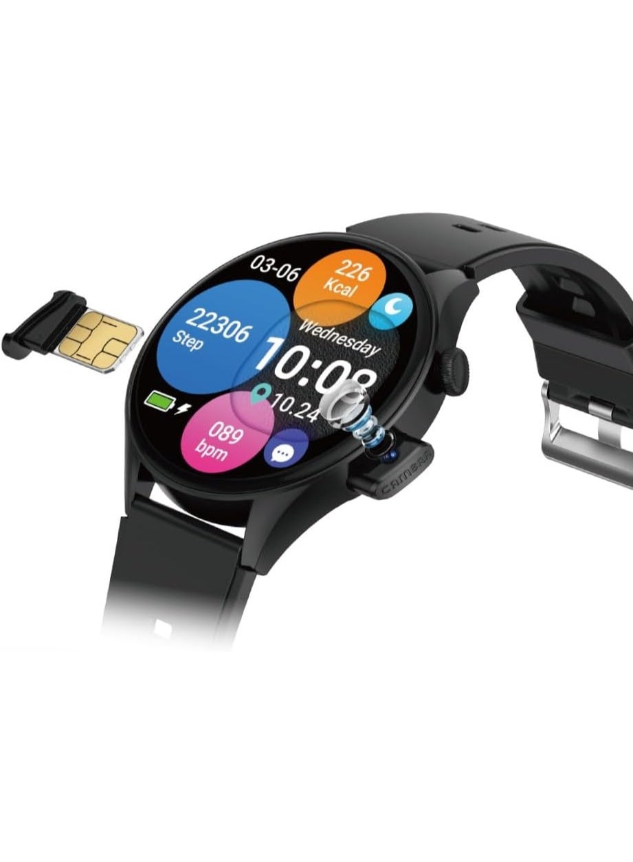 Compare Android Smart Watch 4G5G Standalone, AMOLED Touch Display, Cellular Smartwatch with SIM Slot, 32GB Internal Memory, WiFi Enabled, Fitness & Activity Monitor at KSA Price