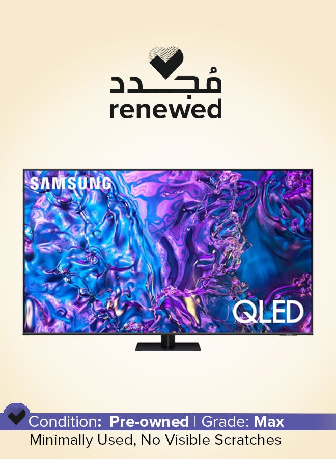 Compare Renewed  75Inch Smart QLED TV 4K 120Hz 75Q70D Black at KSA Price