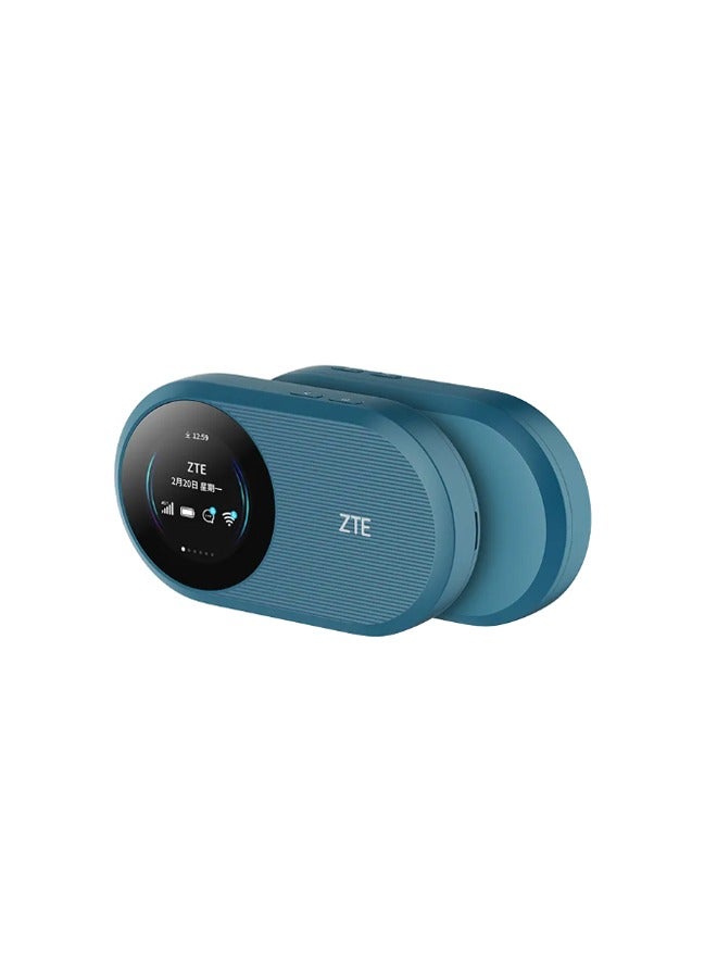 Compare U10S Pro 4G WiFi 6  Pocket Mobile WiFi Router with 3000mAh Battery | Blue at KSA Price