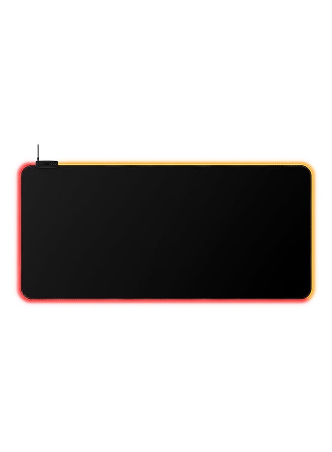 Compare Pulsefire Mat RGB Gaming Mouse Pad, 2 RGB Lighting Zones, 3 Profiles Onboard Memory, Cloth Rubber Material, AntiSlip Rubber Base, Seamless, AntiFray Stitching, XL, Black | 4S7T2AA at KSA Price
