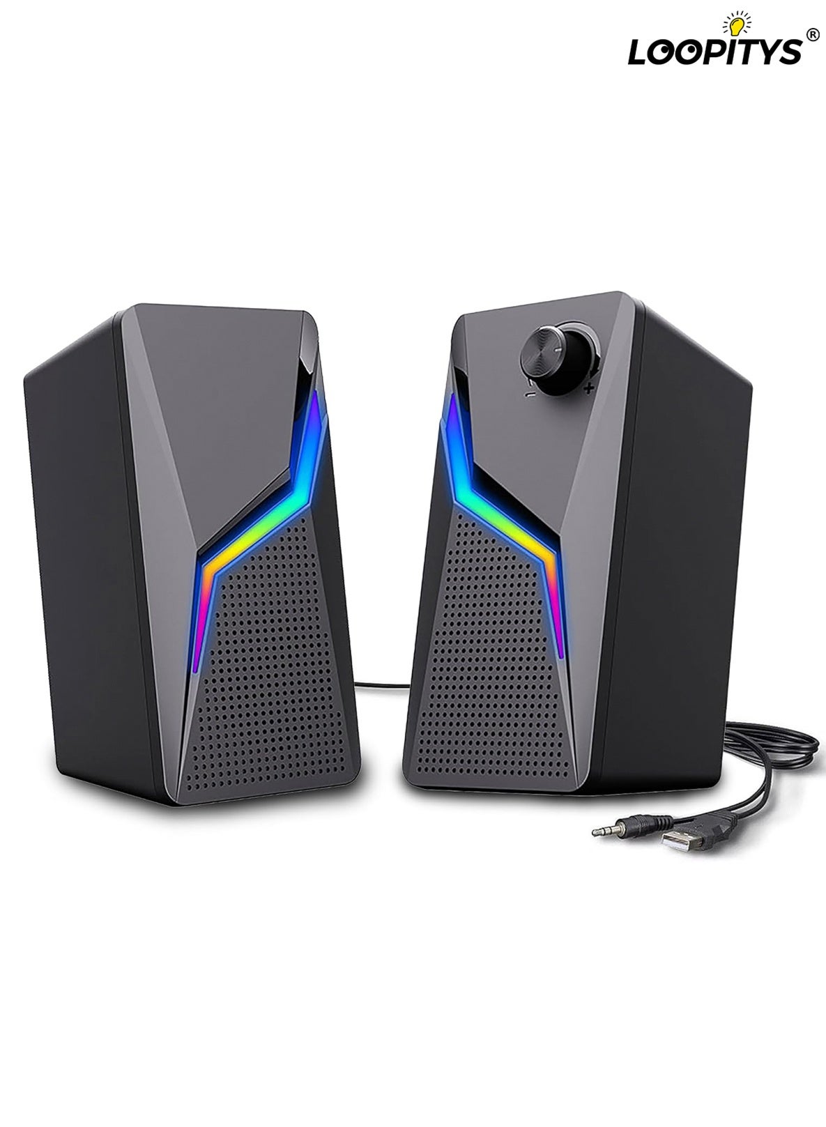 Computer Speakers, PC Gaming Speakers with Enhanced…