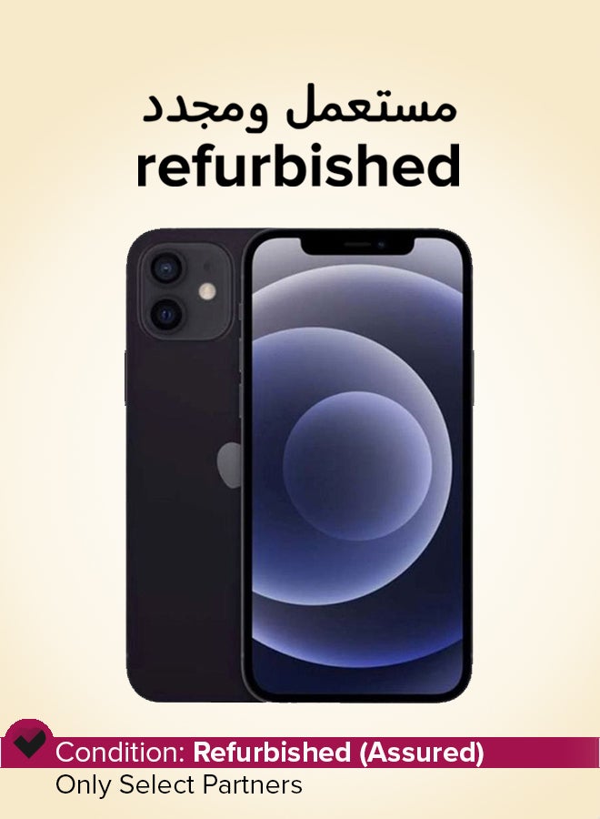 Compare Refurbished  iPhone 12 128GB Black 5G With Facetime  Middle East Version at KSA Price