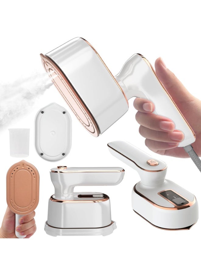 Foldable Travel Steam Iron, Mini Handheld Portable…