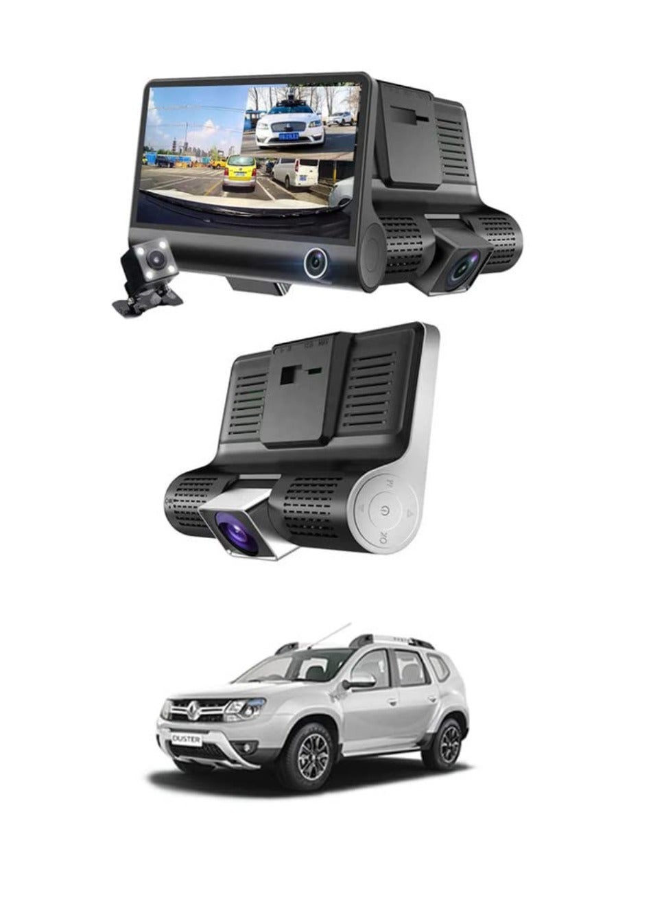 Car Dash Camera Front and Inside Video Recorder…