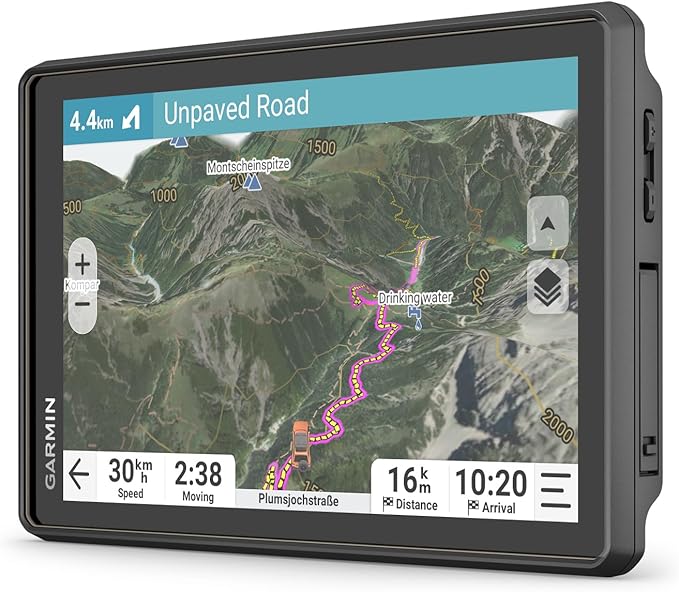 Compare Garmin Tread 2 Overland Edition GPS Navigator | 8Inch Ultrabright Display | TurnbyTurn Trail Navigation with Topographic Maps | Custom Street Routing by Vehicle Size & Weight at KSA Price