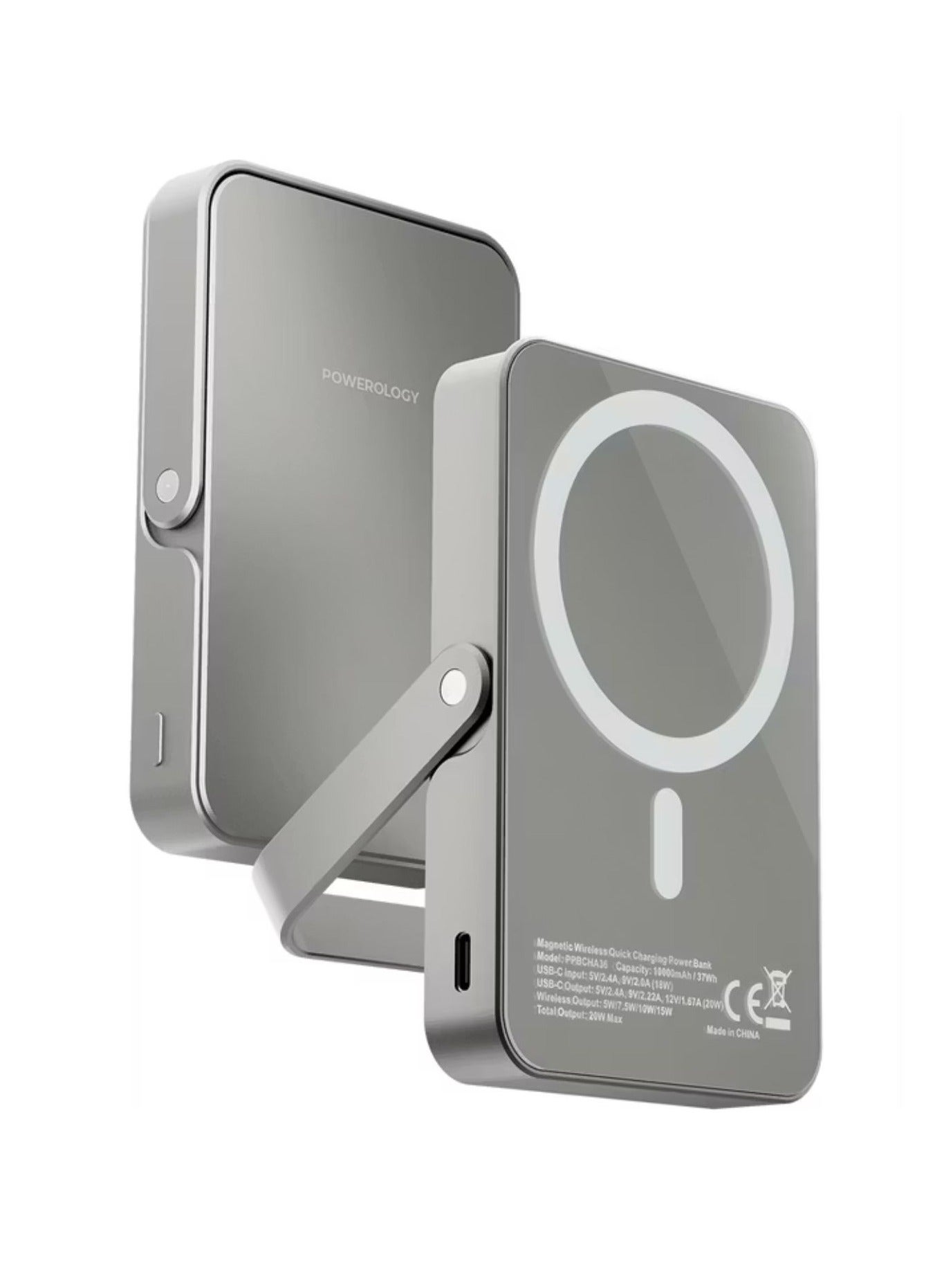 10000mAh Magsafe Glass Surface Power Bank, Compact…