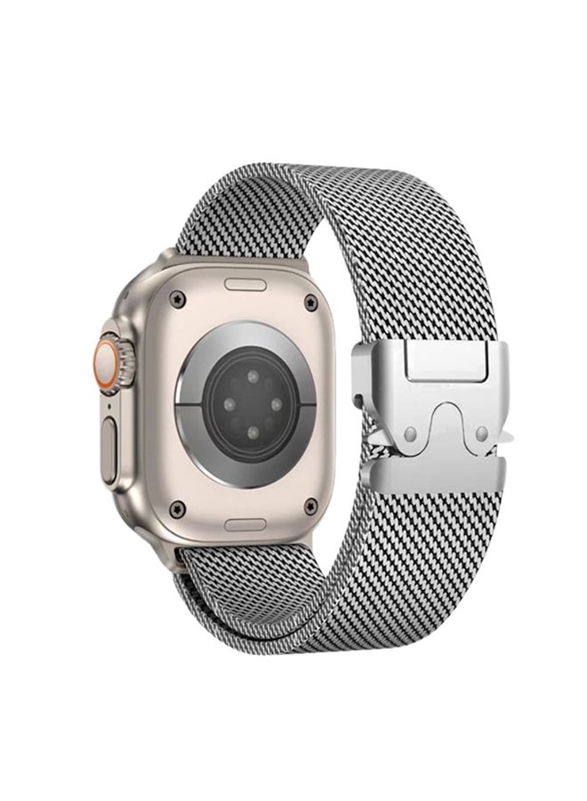 Milanese Mesh Loop Band Compatible with Apple Watch…