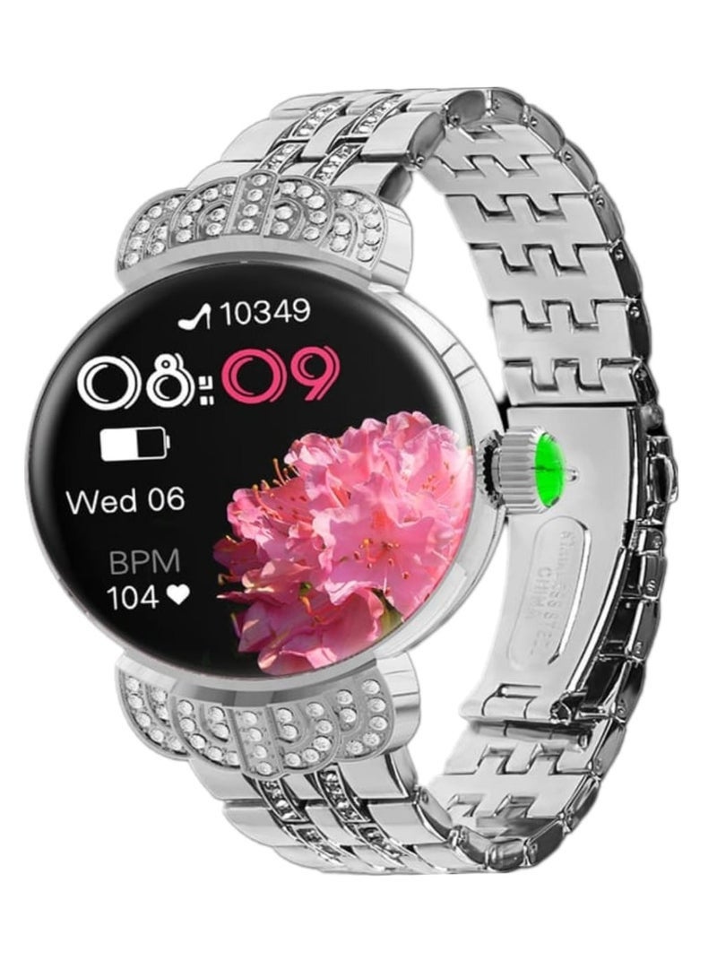 2 in 1 Ladies Luxury Smartwatch with 1.09…