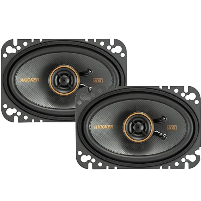 Compare 51Ksc4604 KsSeries 4X6 Coaxial Speakers With .5 Tweeters, 4Ohm, Pair at KSA Price