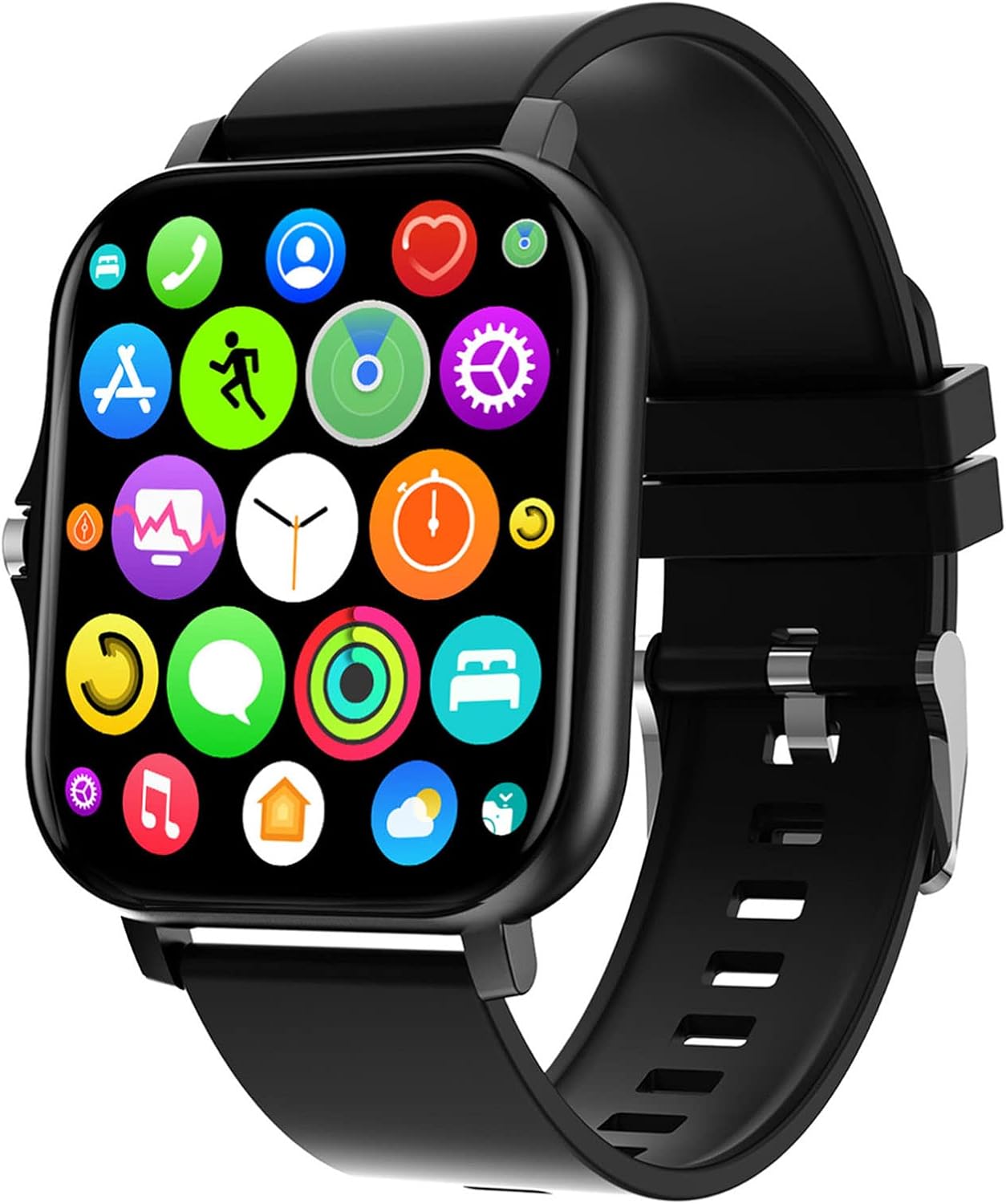 Compare GT55 Smart Watches, Long Standby Fashion Sports Watches IP67 Waterproof, Sleep Health Monitoring, Fitness Watch with Step Counter for Women & Men Daily Fitness at KSA Price