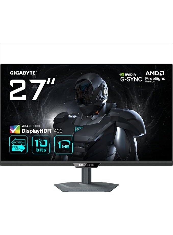 Compare 27 inch G27U Gaming Monitor 4K UHD  Dual Mode 4K 160Hz or FHD 320Hz, 3840x2160, 1ms, 350CDm², FreeSync Premium, DisplayHDR400, HDMI 2.1, DisplayPort 1.4 Black Black at KSA Price