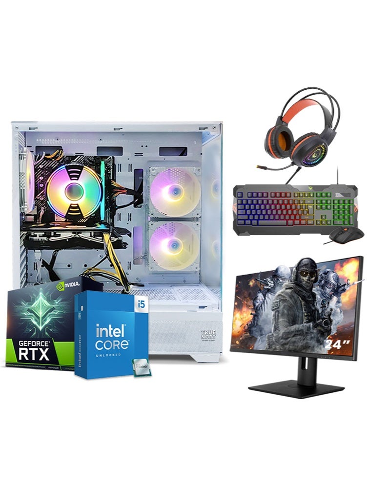 All-in-One Gaming PC Bundle-i5-12400F, RTX 3050/3060/4060/5060/5070/5080…