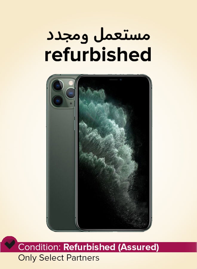 Compare Refurbished  iPhone 11 Pro Max 512GB Midnight Green 4G With Facetime  International Version at KSA Price
