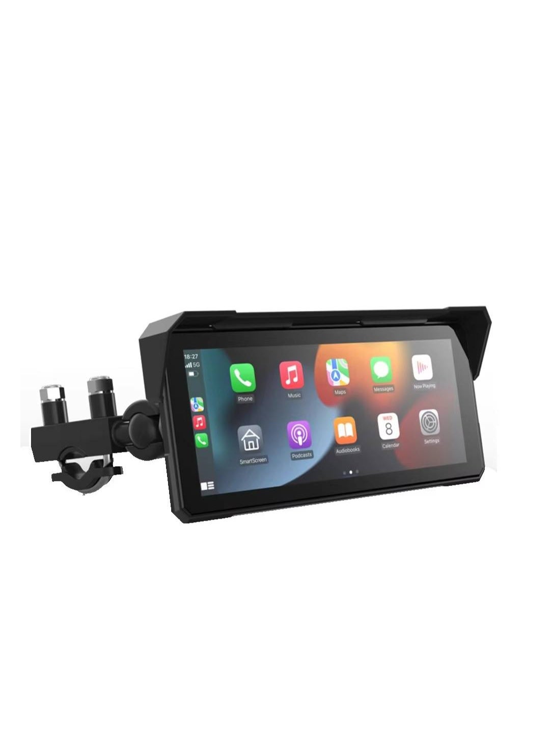 Compare 5Inch Motorcycle Wireless CarPlay & Android Auto Screen – Intelligent Navigation | Dual Bluetooth | Voice Control | IPS Display | IPX8 Waterproof | Handlebar Mount at KSA Price