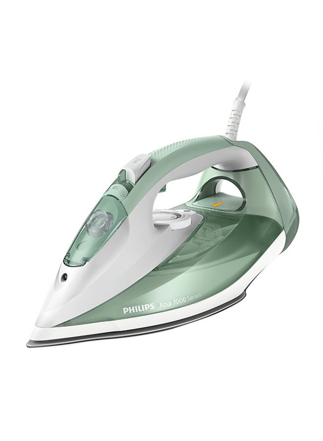 Compare Steam Iron 7000 Series  45gmin Continuous Steam, 220g Steam Boost, SteamGlide Plus Soleplate, 300 ml 2600 W DST701276 Desert GreenGrey at KSA Price