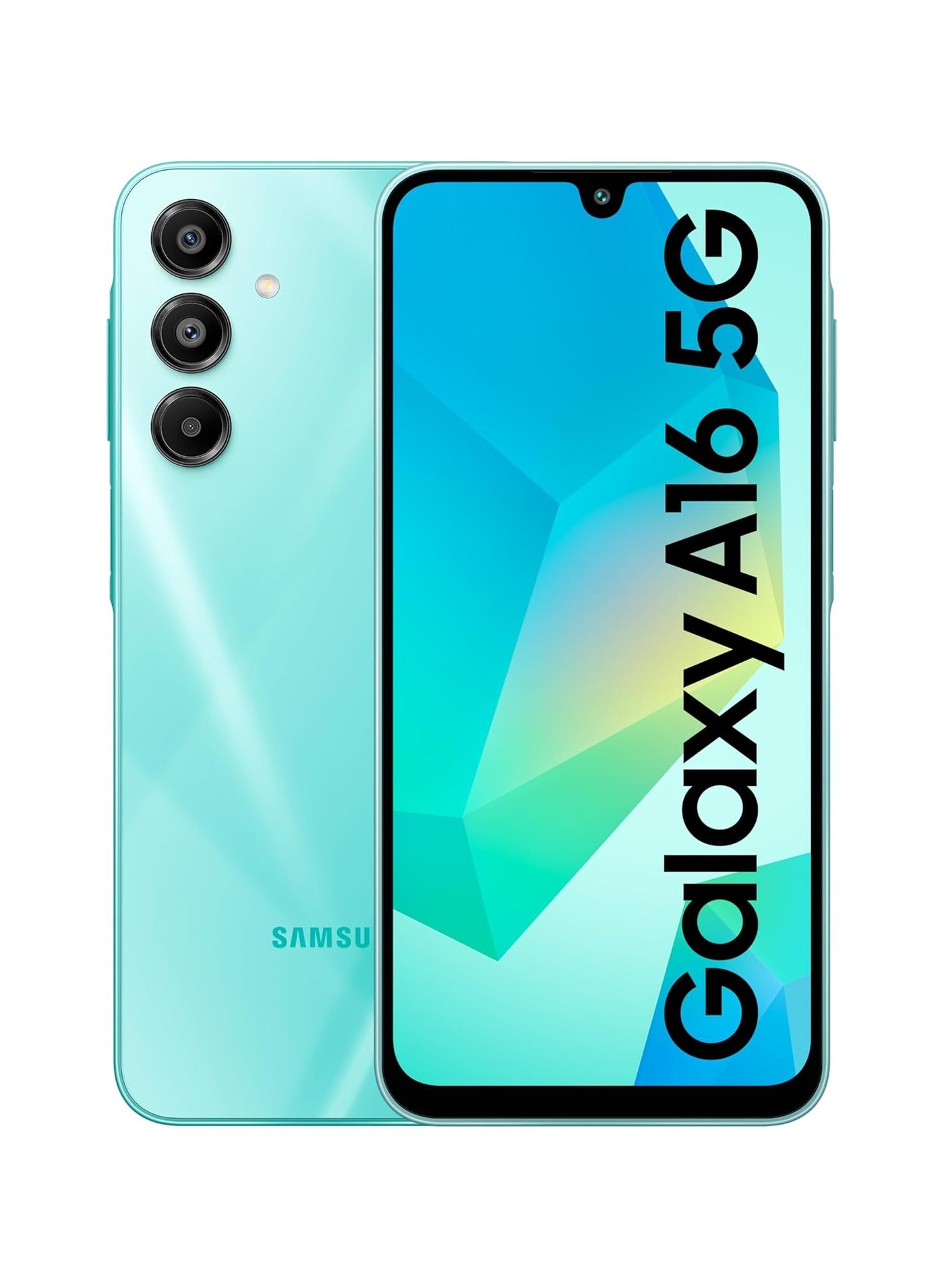Compare Galaxy A16 5G 6GB RAM 128GB Light Green 6.7Inch Super Amoled 50MP Triple Camera Android 14 Ip54 Nfc 5000mah Factory Unlocked All Countries  India Version at KSA Price