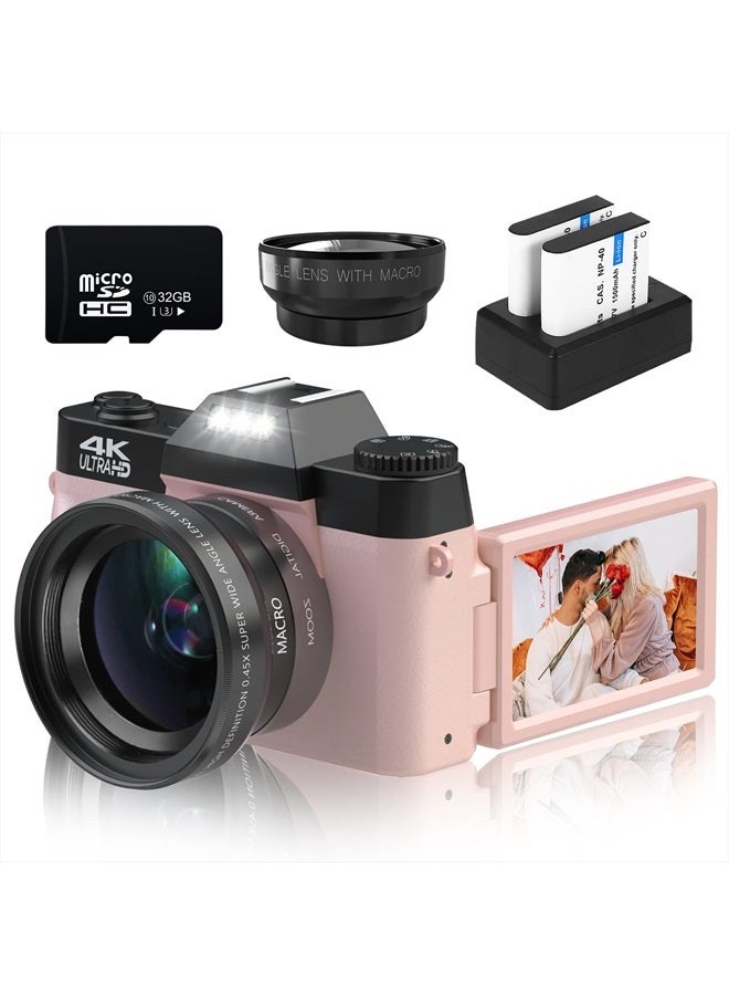 Digital Cameras for Photography, 4K 48MP Vlogging…