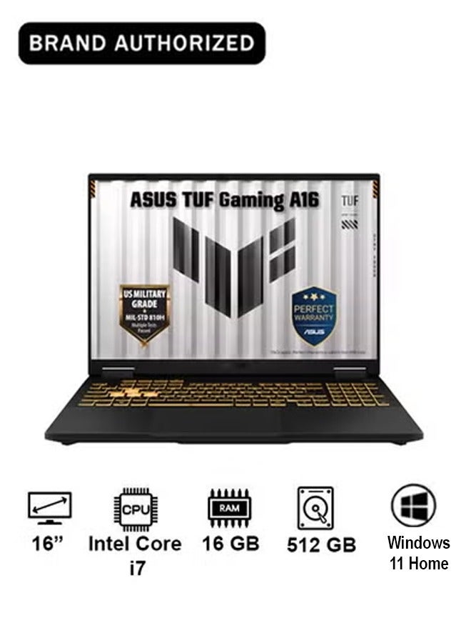 Compare TUF Gaming F16 Laptop With 16Inch Display, NVIDIA GeForce RTX 5050, Core i7 14650HX Processor16GB RAM512GB SSDWindows 11 Home EnglishArabic Jaeger Gray at KSA Price