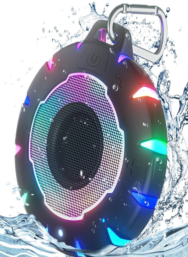 Compare HEYSONG Waterproof Shower Bluetooth Speaker, Durable & Portable with Clear Sound, Ideal for Shower, Pool, Beach & Kayaking  Great Gift for All Ages at KSA Price