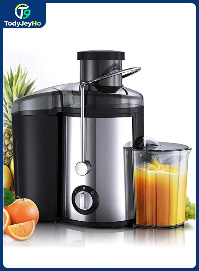 800W Juicer Machine, Stainless Steel Big Mouth…