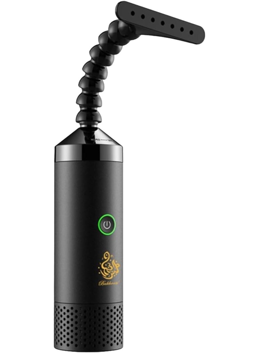 Compare Bakhoor BoSidin X031 Portable Electric Bakhoor Burner, Rechargeable Cordless Incense Holder, Black at KSA Price