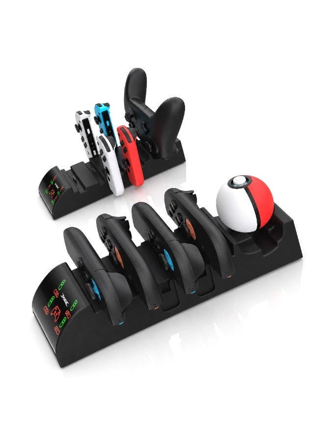 DOBE 5-Slot Charging Dock for Nintendo Switch 2…