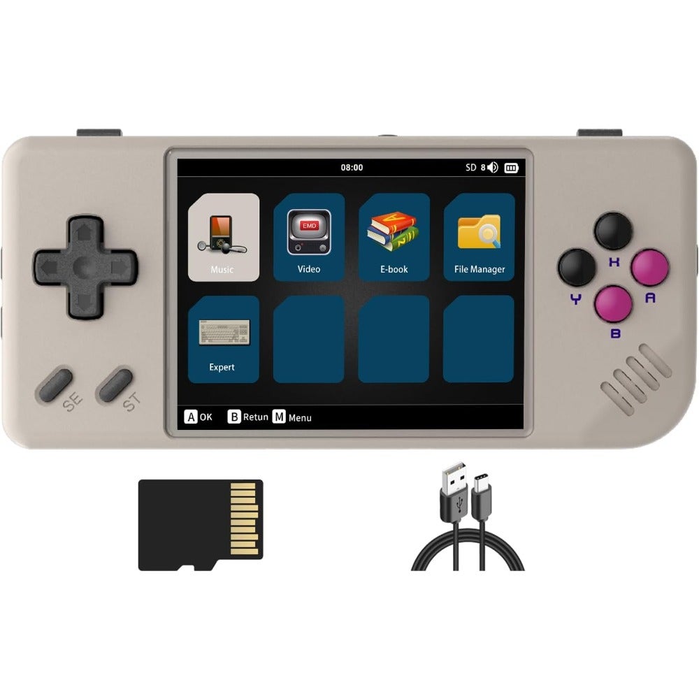 Rg28Xx Handheld Game Console Retro 2.83-Inch Screen…