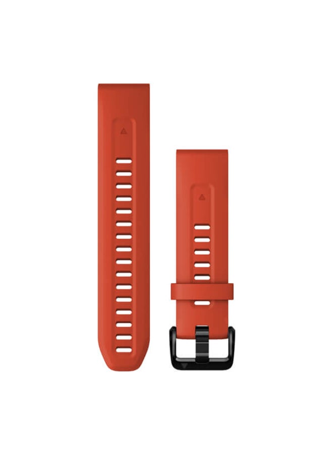 Quickfit 20 Watch Bands -Silicone - Small Flame…