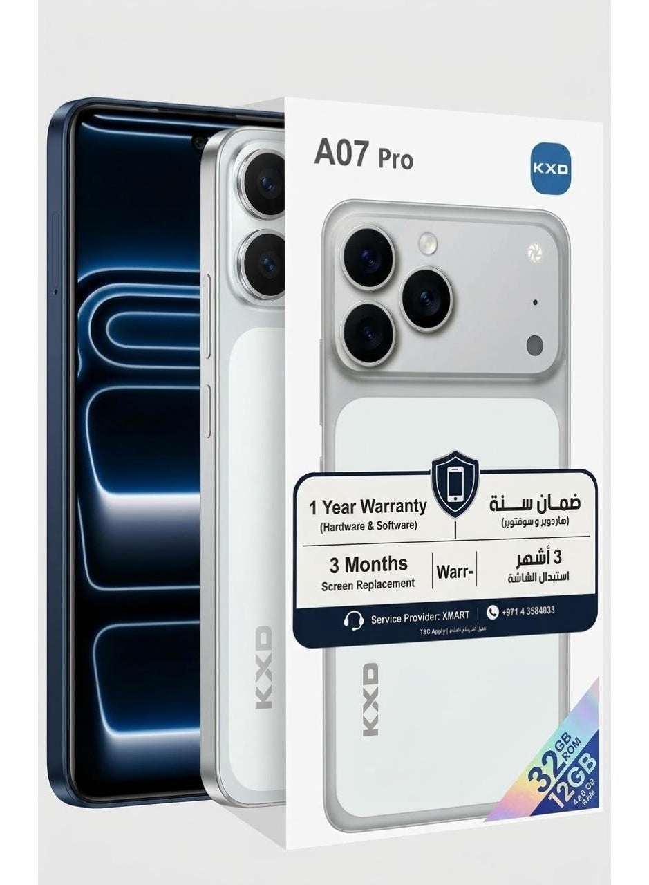 KXD A07 Pro Smartphone, 6.52-inch HD+…
