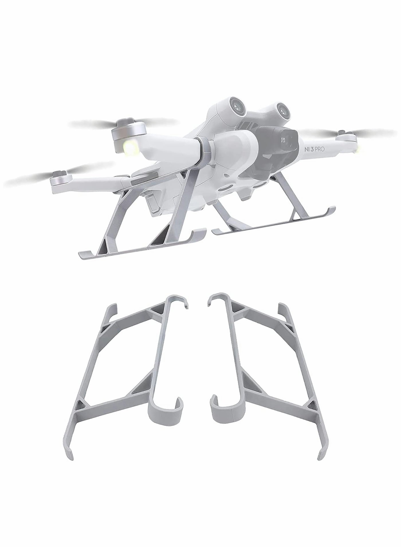 Compare Extended Landing Gear Kit for DJI Mini 3 Pro Drone  Protective Leg Accessories for Enhanced Stability and Safety during Takeoff and Landing. at KSA Price