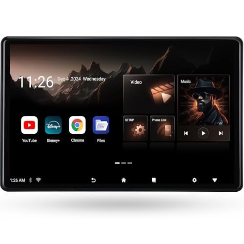 Compare 14 inch 4K Android13 Car TV Headrest Monitor for Cars Back seat Rear Entertainment System Support Phone Wireless Mirror Link Touch Screenwith WiFiBluetoothHDMIUSBVideo Player 4G64G1PC at KSA Price