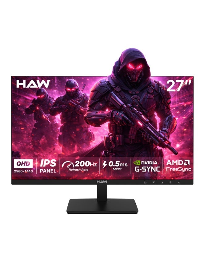 HAW Q27IPY1 27-Inch QHD Gaming Monitor, 2560×1440…