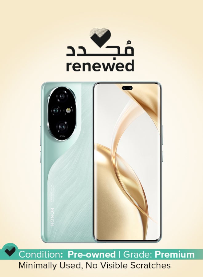 Compare Renewed  200 Pro 5G Dual SIM Ocean Cyan 12GB RAM + 512GB  International Version at KSA Price
