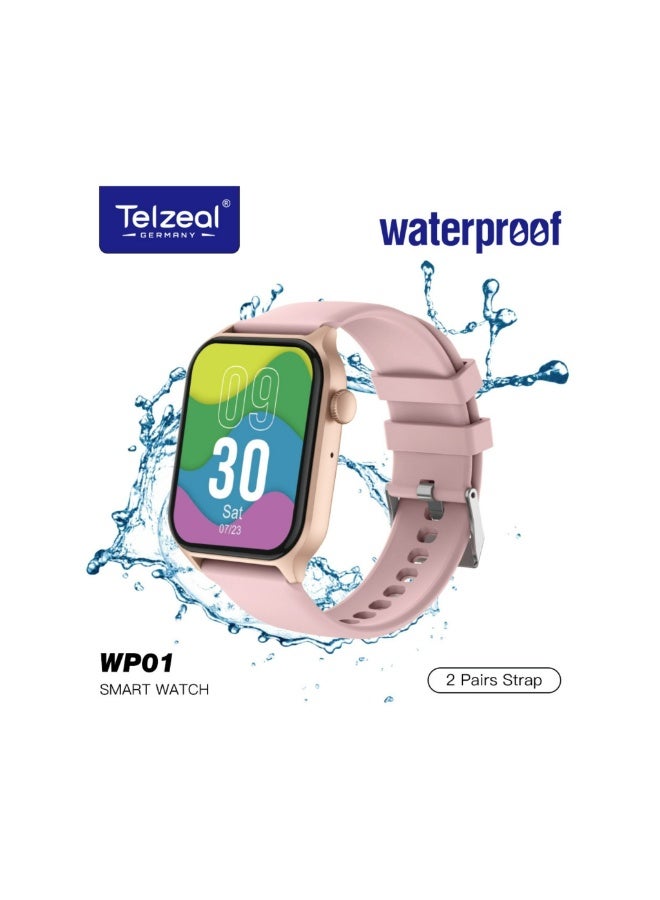 WP01 Waterproof Smart Watch with Full?Touch Display,…