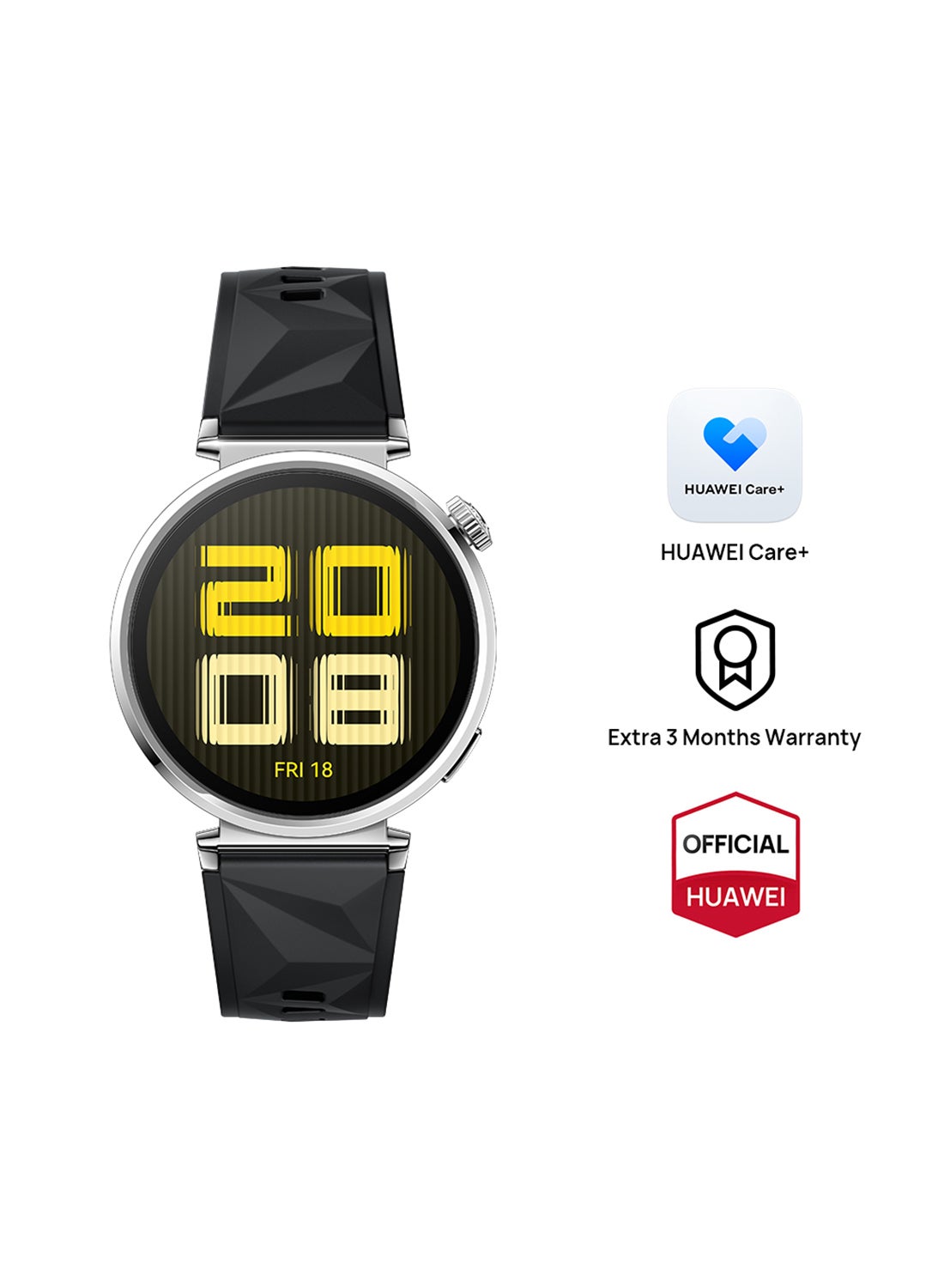 Compare Watch GT 5 41mm Smartwatch, up to 7 Days Battery Life, Allnew Running and Cycling Experience, SharpEdged Design Watch, Health Tracking, Compatible with iOS and Android Black at KSA Price
