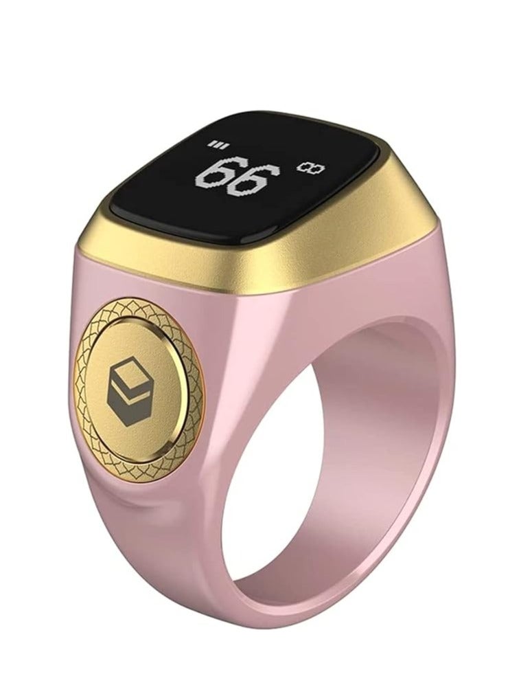 Compare Smart Tasbih Zikr lite Ring, Muslim Prayer, Prayer timing reminder, OLED display Tasbih Counter, Smart Ring, Waterproof Pink 20mm at KSA Price