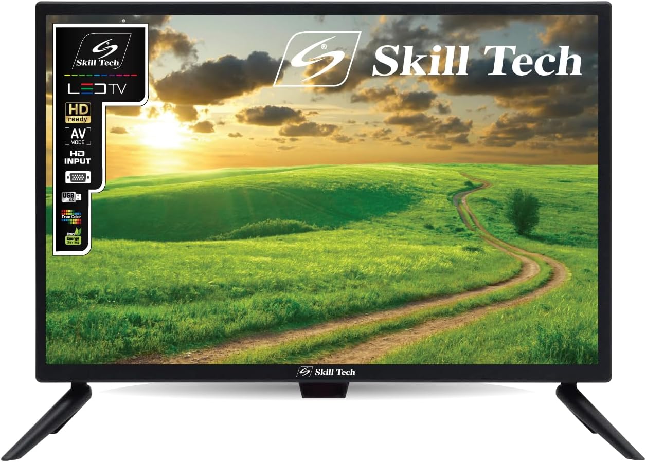 Compare SK1920N 19Inch HD LED TV | 1440x960 Resolution, HDMIUSBVGA Input, 2W Dual Speakers, MultiLanguage OSD, 16:9 Display, Energy Efficient, PC Monitor Compatible at KSA Price