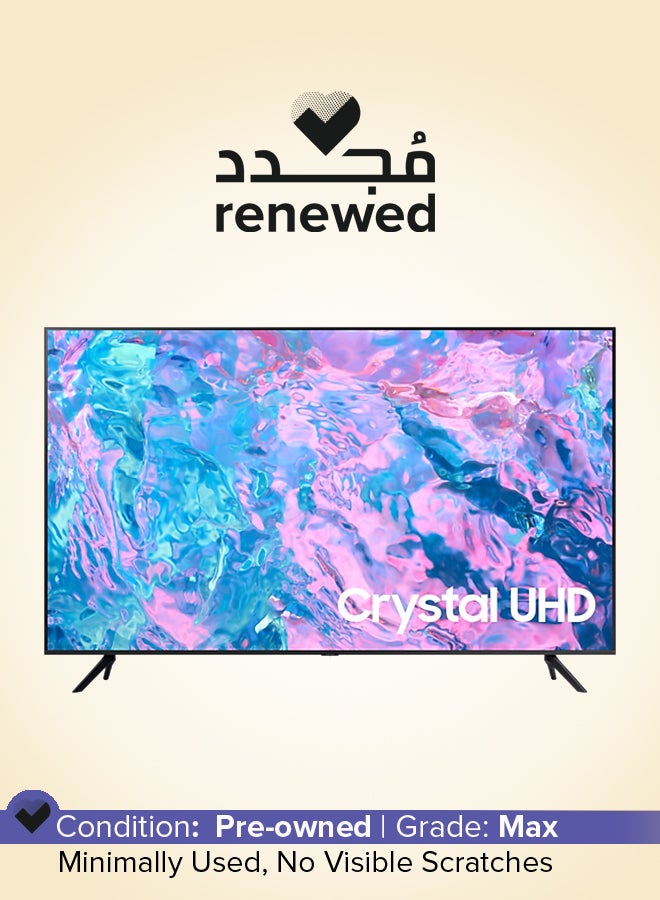 Compare Renewed   65 Inch Smart TV  4K 65CU7000 Black at KSA Price