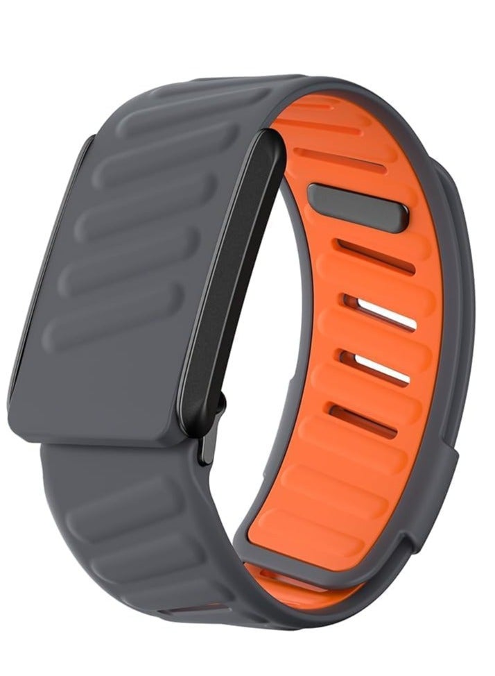 Compare Silicone Bands Compatible with WHOOP Band 4.0,Soft Silicone Sport Strap for Men Women,Comfort Durable Waterproof and Sweatproof with U Shaped Replacement Wristbands at KSA Price