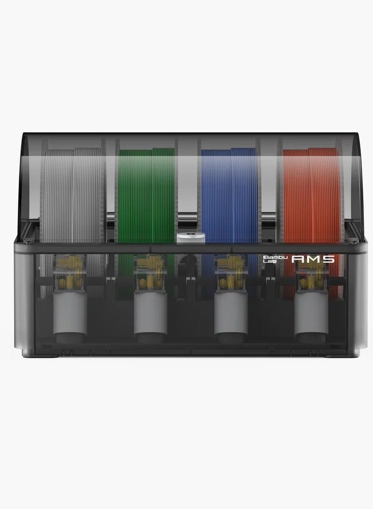 Compare AMS  Automatic Material System, Support Up to 16 ColorsMulti Materials, Filament Autoloading, Worryfree Printing & Intelligent Filament Detection Compatible with Bambu Lab P1P 3D Printer Black at KSA Price