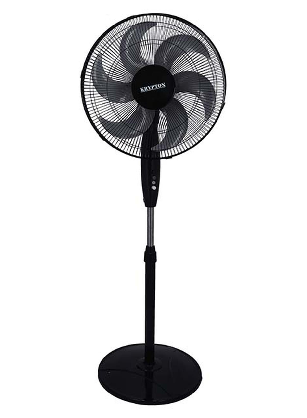 Stand Fan - 3 Speed 6 Leaf Blade With…