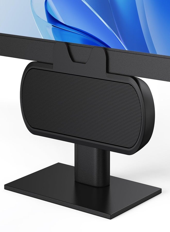 Compare Inwa Computer Speakers for Desktop, USB Monitor Speakers with ClipOn, Wired Desk Speakers with HD Stereo Sound for Laptop, Mini Soundbar, Easy to Attach to Monitor at KSA Price
