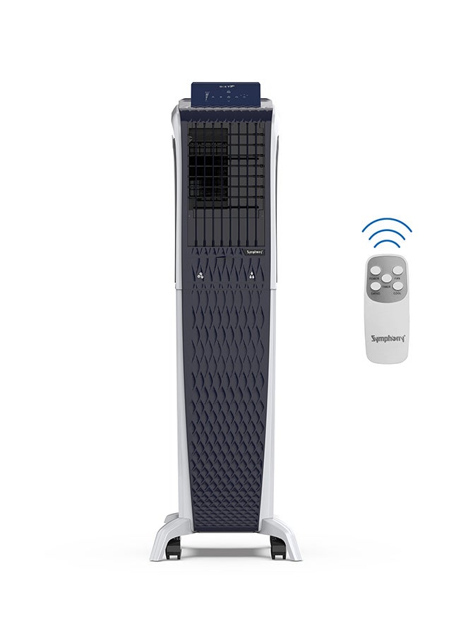 Compare Portable Tower Air Cooler For Home, Office with 3Side Honeycomb Pads, PopUp Touchscreen, iPure Technology and Low Power Consumption, Black – 1year Warranty 55 L Diet 3D 55i WhiteBlack at KSA Price