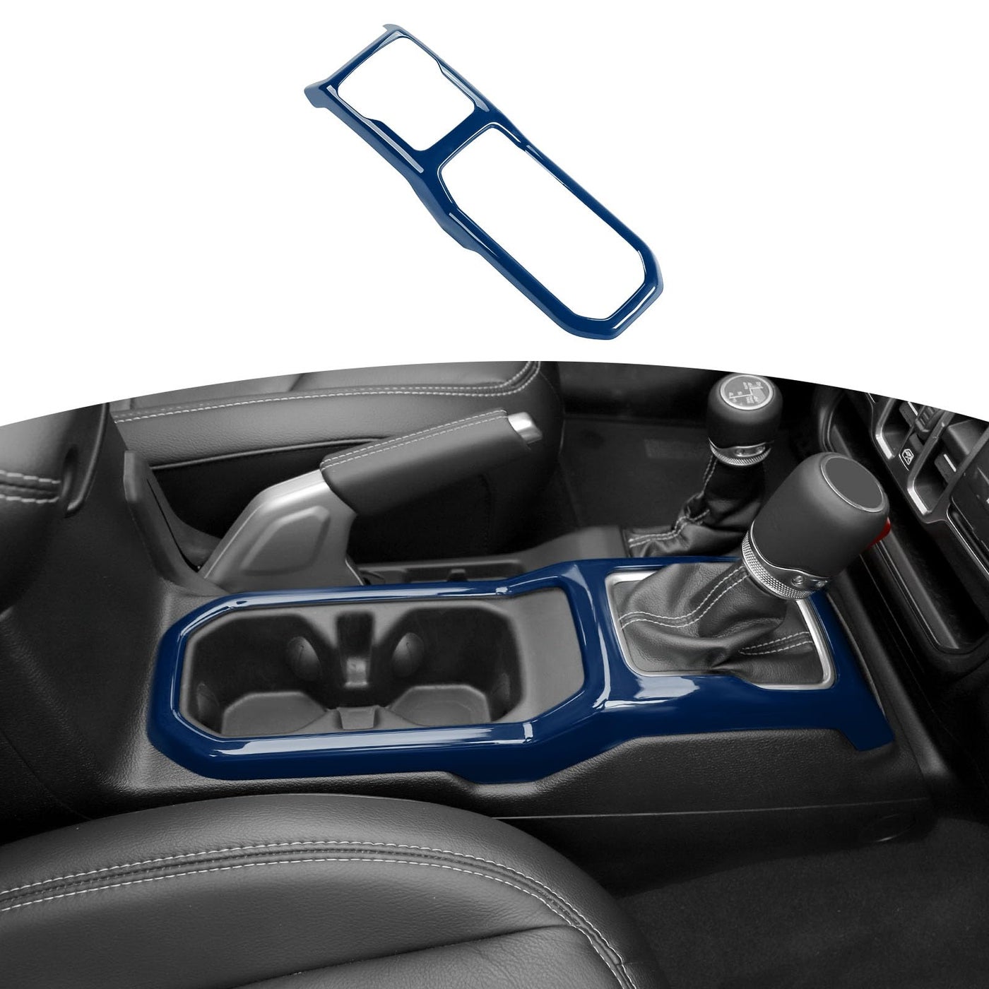 RTTCZ for Jeep JL Gear Shift Cup Holder Panel…