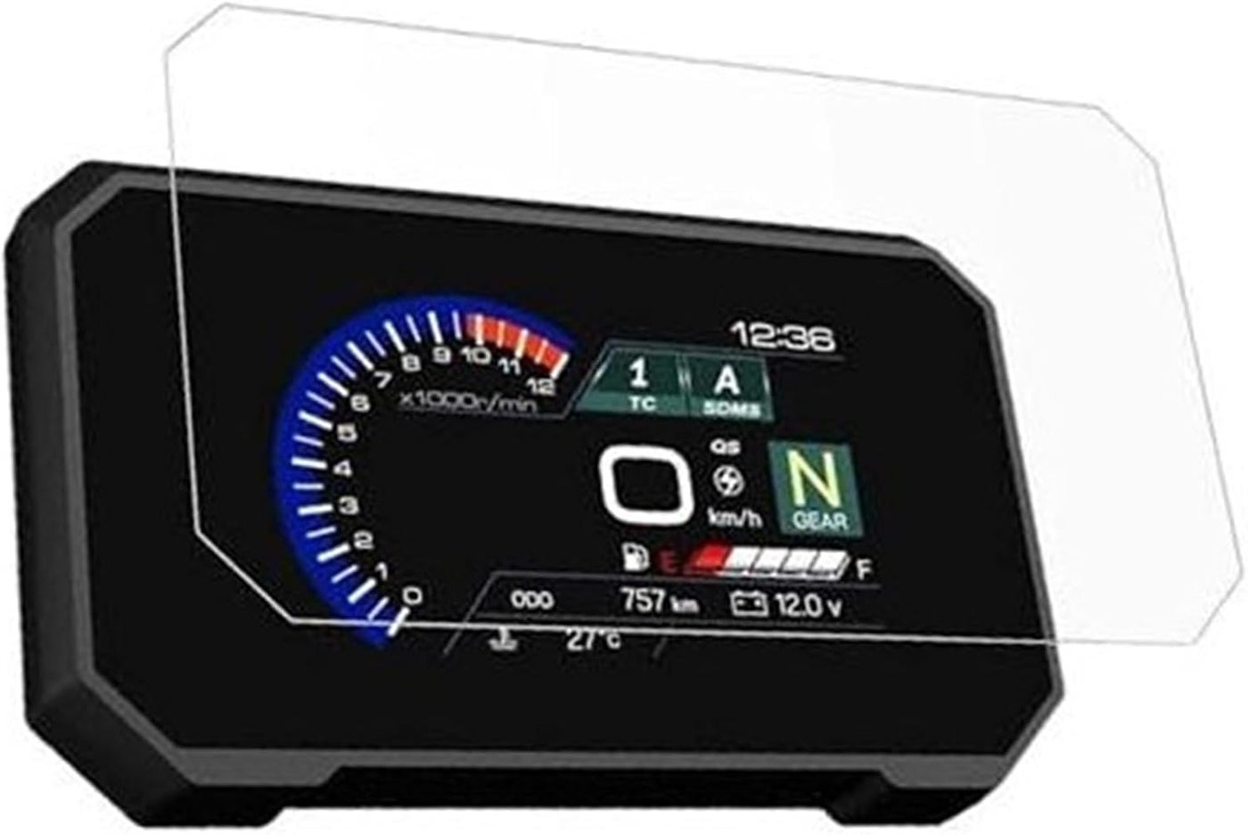 Compare DEMULAX Motorcycle Dashboard Screen Protector for VStrom 800DE at KSA Price
