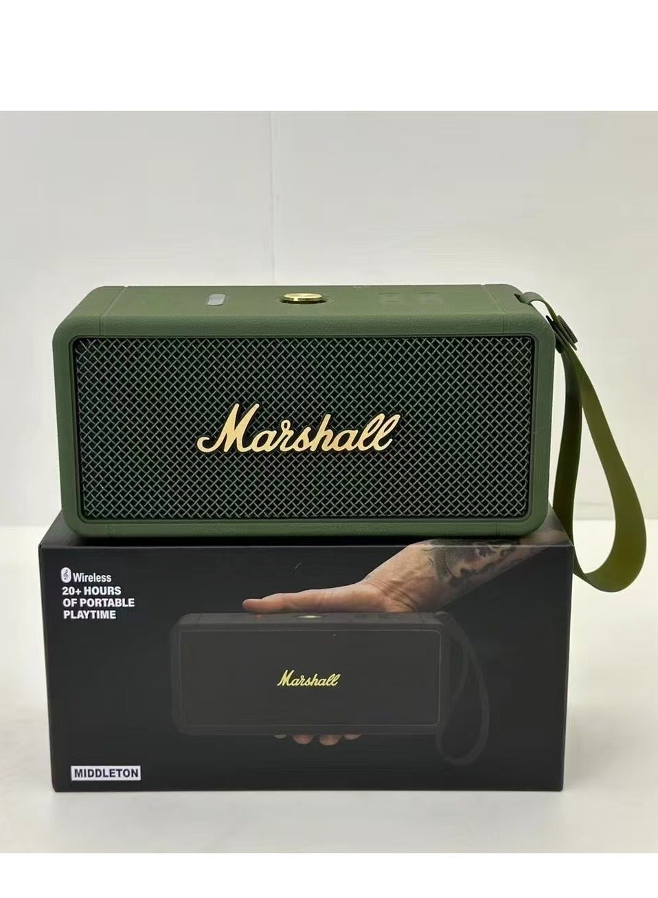 Compare Marshall Emberton Compact Portable Speaker blackish green at KSA Price